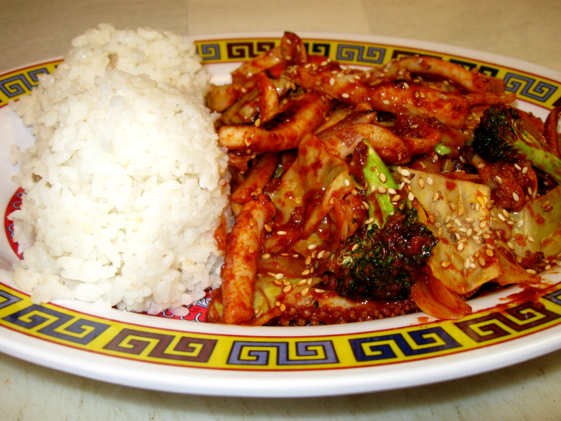 Spicy Squid
